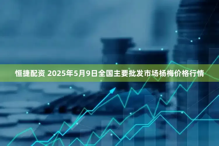 恒捷配资 2025年5月9日全国主要批发市场杨梅价格行情