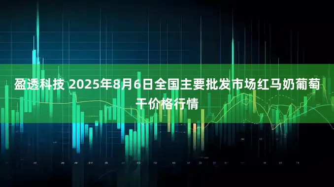 盈透科技 2025年8月6日全国主要批发市场红马奶葡萄干价格行情